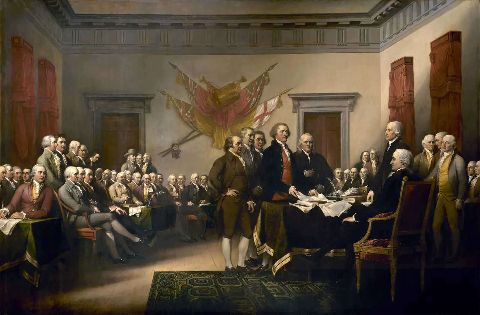 Declaration of Independence (John Trumbull, 1818–19)
