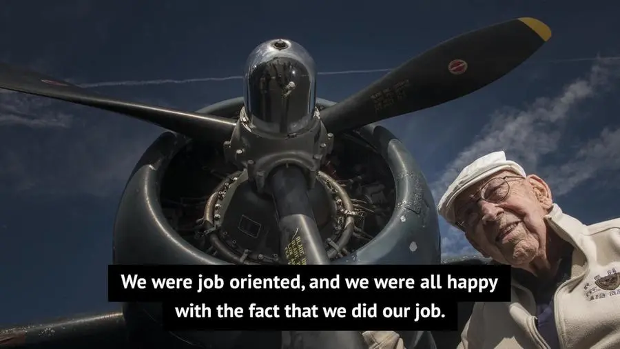Lt. Col. Dick Cole, Doolittle’s co-pilot, in an Air Force tribute video.