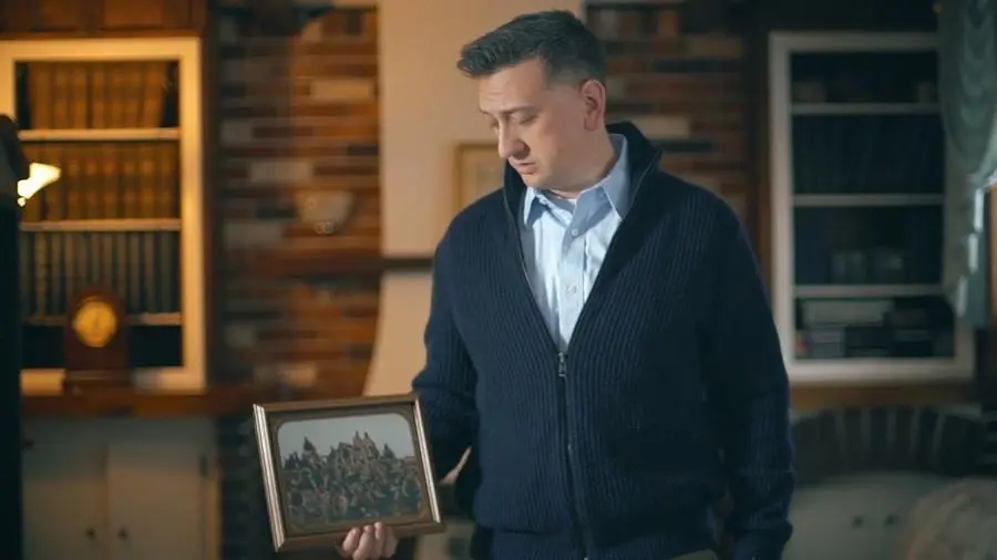 David Bellavia in the U.S. Army film on his house fight in Fallujah.