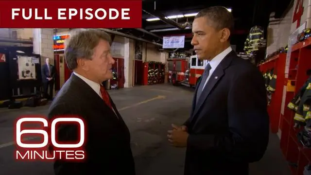 Title frame of 60 Minutes’ “President Obama recounts the raid that killed Bin Laden” (YouTube thumbnail)