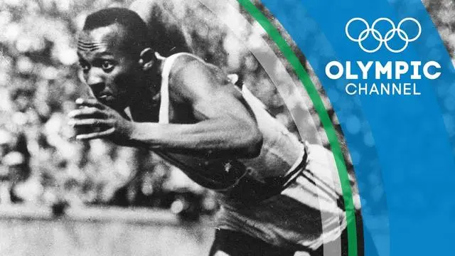 Title frame of the Olympic Channel’s “Jesse Owens Explains the Mind of a Sprinter” (YouTube thumbnail)