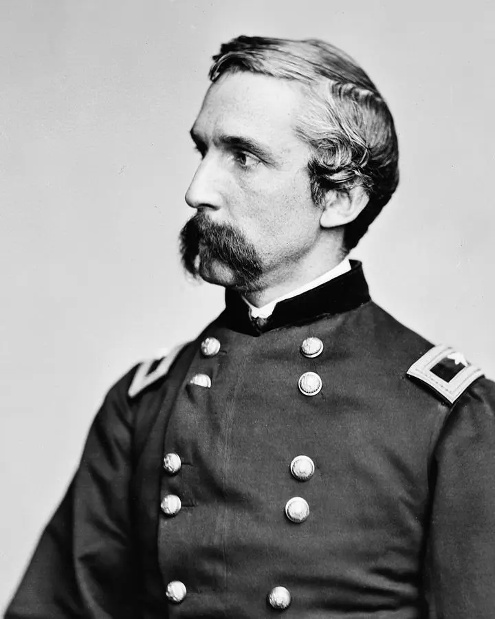 Joshua Lawrence Chamberlain, photographed by Mathew Brady's studio during the war.