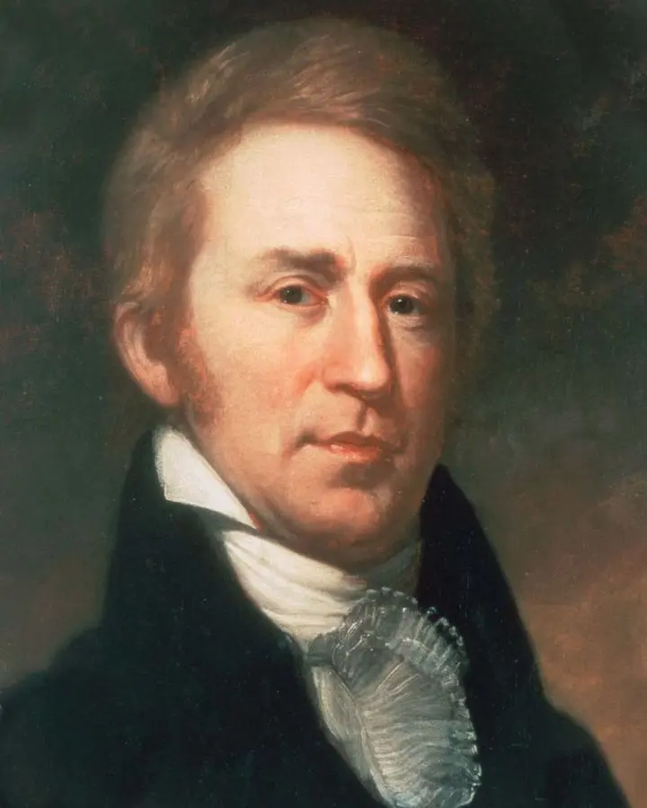 William Clark, painted by Charles Willson Peale, about 1810.