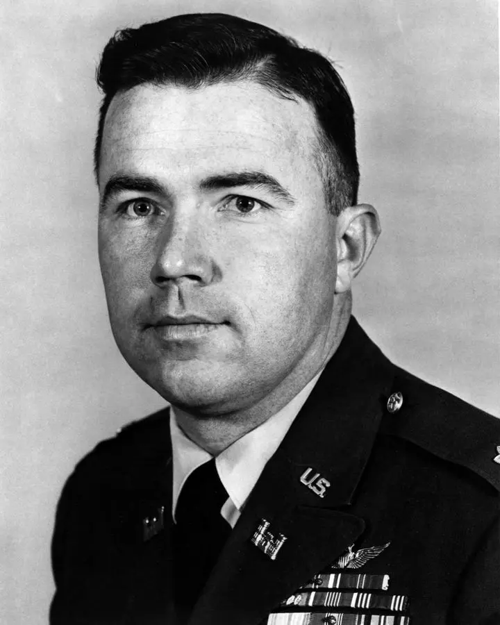 Maj. Bruce P. Crandall, official Army photograph, 1965.