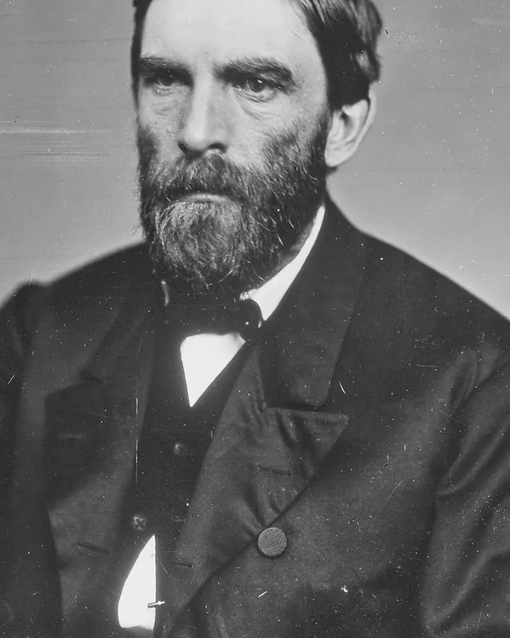 Maj. Gen. Grenville M. Dodge, later chief engineer of the Union Pacific