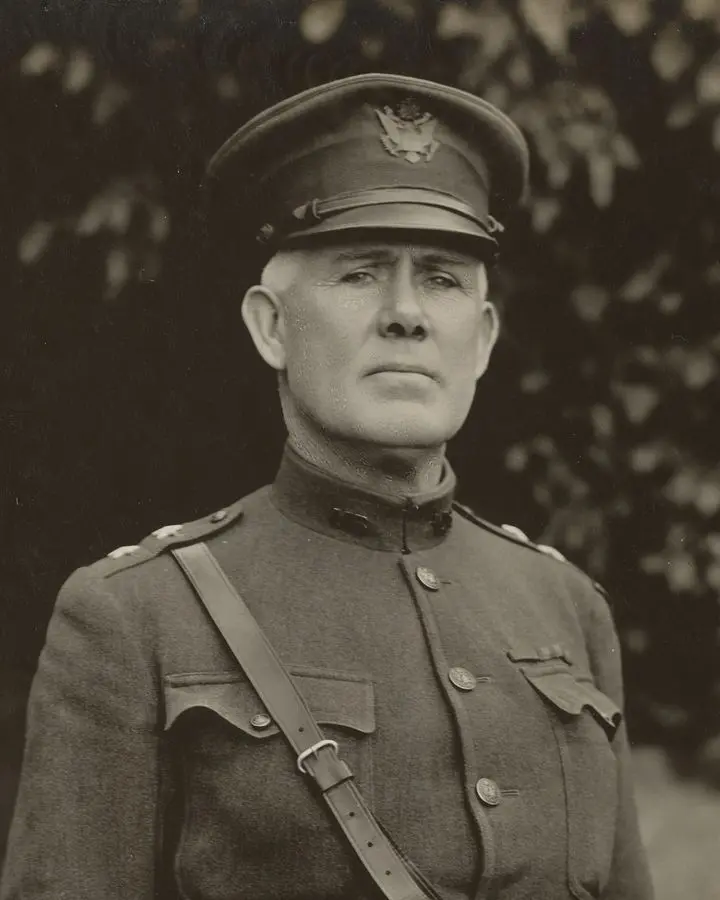Maj. Gen. George B. Duncan, commanding the 82nd Division, Prauthey, France, 25 November 1918 (111-SC-39287)