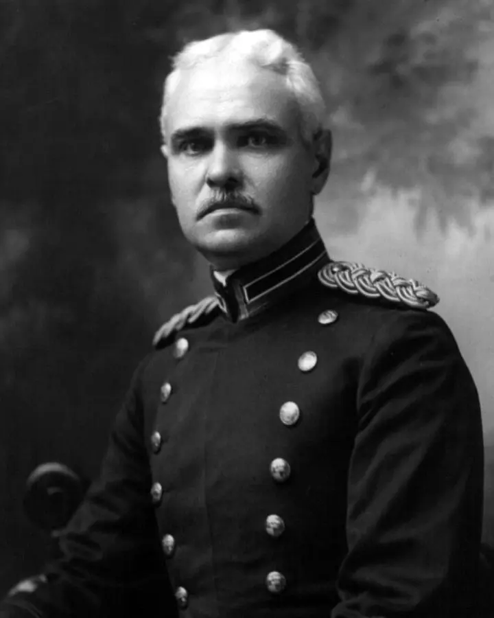George W. Goethals in Army uniform, 1907, the year he took charge of the canal