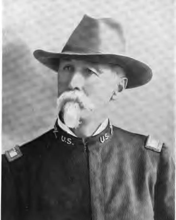Brig. Gen. Hamilton S. Hawkins, who led Kent’s infantry up San Juan Hill, from Munsey’s Magazine, October 1898