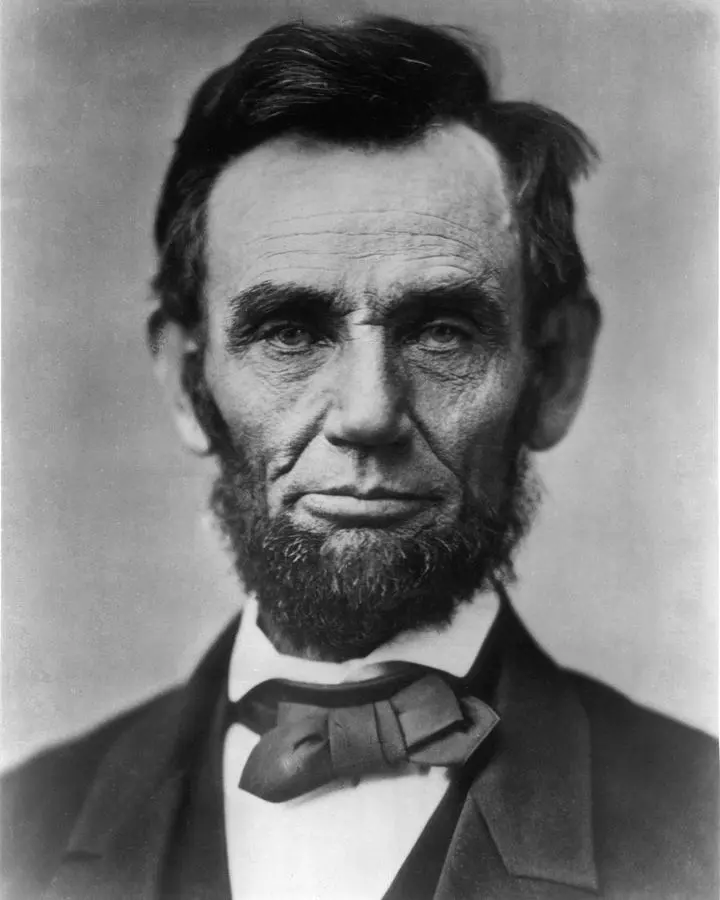 Abraham Lincoln, photographed by Alexander Gardner in Washington on 8 November 1863, eleven days before the Gettysburg Address.