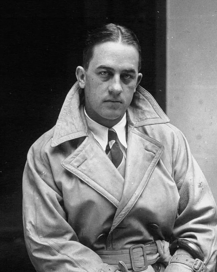 B. F. Mahoney, president of Ryan Airlines, 1927.