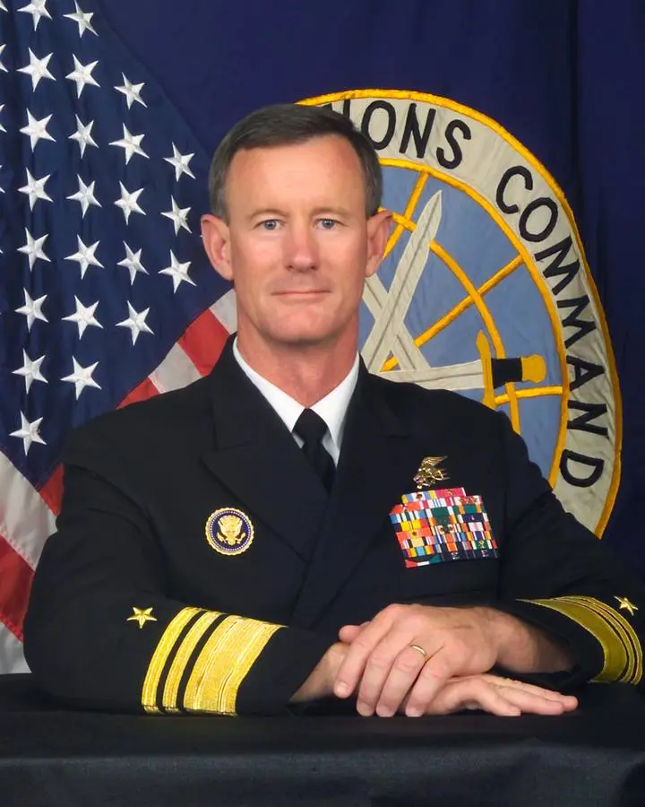 Vice Adm. William H. McRaven, commander of Joint Special Operations Command