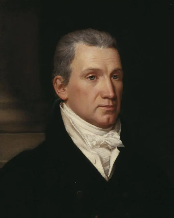 James Monroe, painted by John Vanderlyn in 1816.