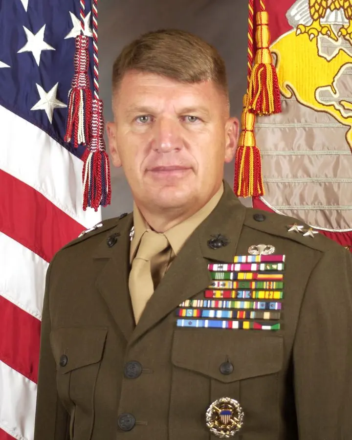 Maj. Gen. Richard F. Natonski, Commanding General, 1st Marine Division, 2004.