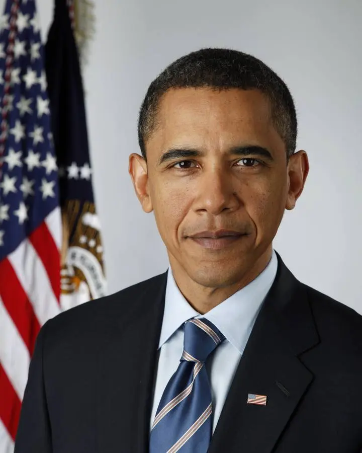 President Barack Obama, official portrait, 2009