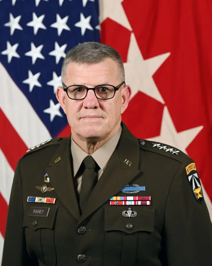Gen. James E. Rainey, official U.S. Army portrait as Commanding General, Army Futures Command.