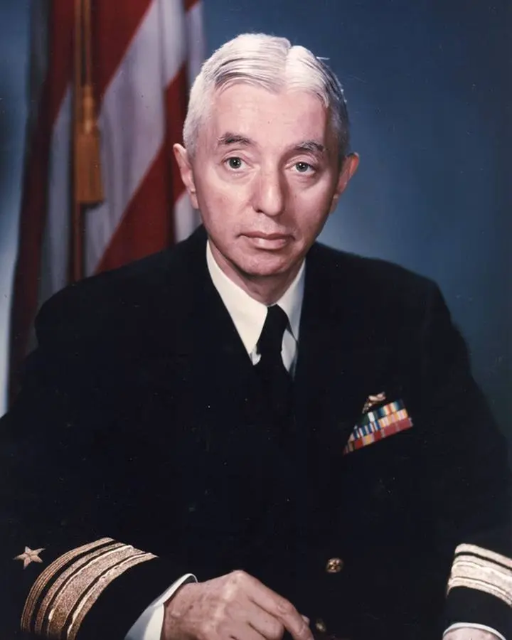Rear Adm. Hyman G. Rickover, about 1955.