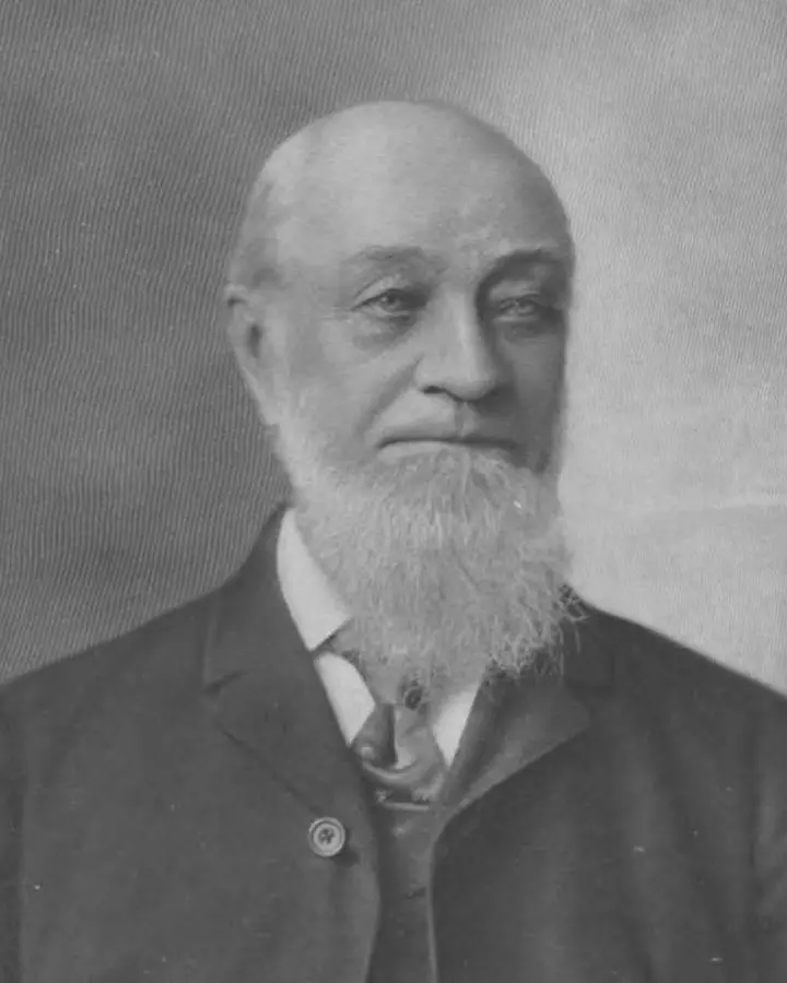 William Saunders, who designed the Soldiers' National Cemetery, from the frontispiece of the 1900 Yearbook of the U.S. Department of Agriculture.