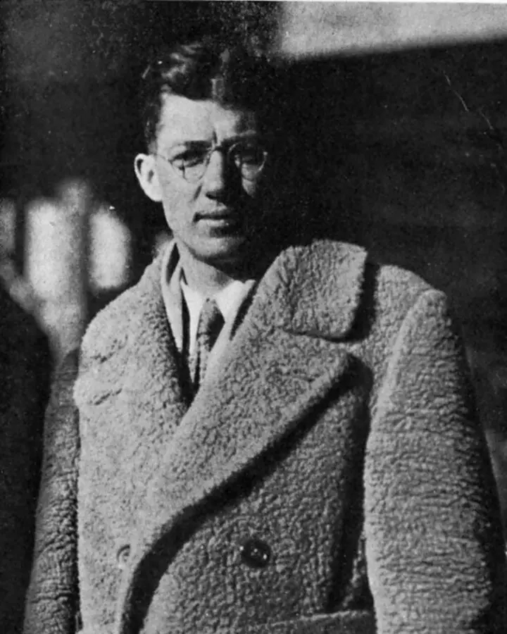 Larry Snyder as Ohio State's assistant track coach, two years before he took over the program, 1930