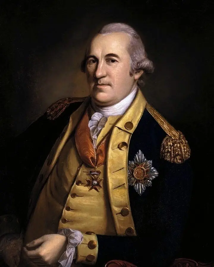 Major General Friedrich Wilhelm von Steuben (Charles Willson Peale, 1780).