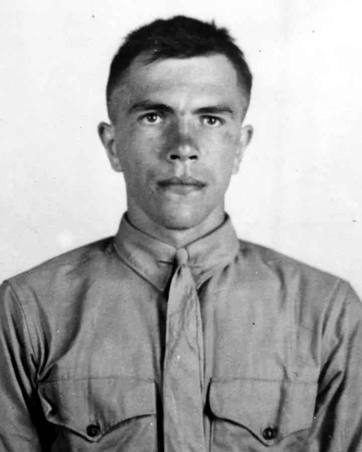 Sgt. Michael Strank, USMC, who led the second flag-raising team on Mount Suribachi