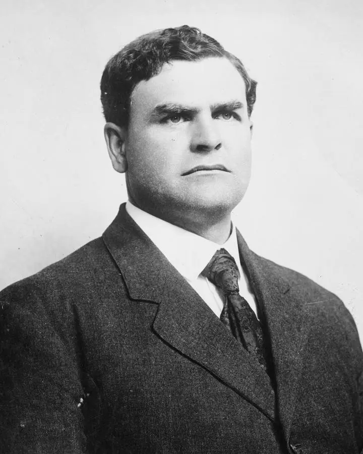 Glenn “Pop” Warner, about 1915