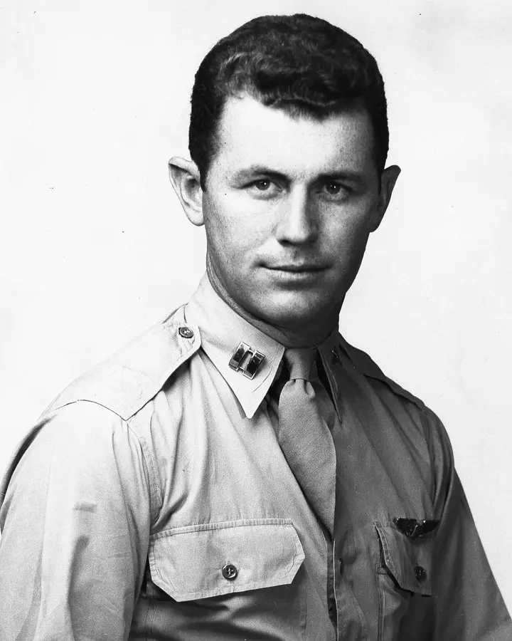 Capt. Charles E. "Chuck" Yeager, as he looked around the time of the first supersonic flight.